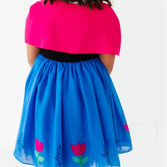 Taylor Joelle "Frozen" Snowdrift Adventure Dress & Cape - Picture 2 of 8